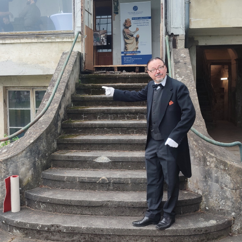 13.09.2026 Tag des offenen Denkmals Hotel Bellevue Renagen comedy Butler Leopold