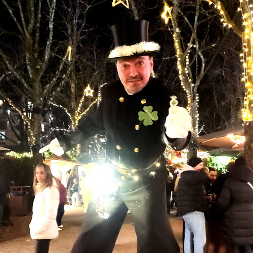 01.01.2025 Schornsteinfeger auf Stelzen Baden Baden 2025