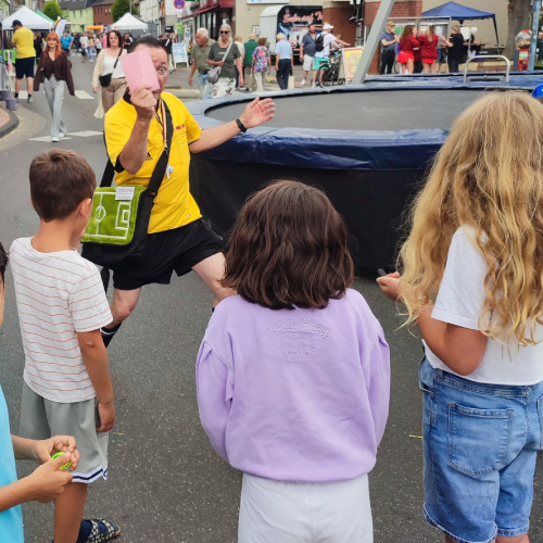 05.07.2026 Schiedsrichter Walkact Torwandschiessen Langerwehe