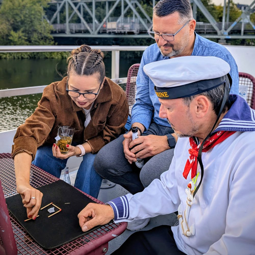 06.08.2025 Rätselspaß mit Comedy Matrose Hein auf dem Baldeneysee