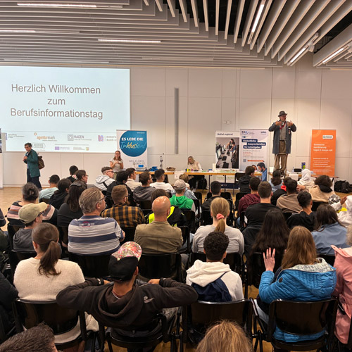 10.09.2025 zaubernde Hausmeister Berufsinfomationstag SIHK-Hagen 5. Jubiläum