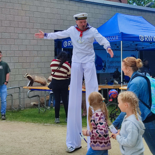 14.06.2026 Matrosen Walkact auf Stelzen Aquarius Mülheim Ruhr