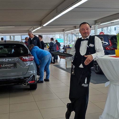 25.01.2025 Spaßkellner Walkact24 Werl Honda Autohaus