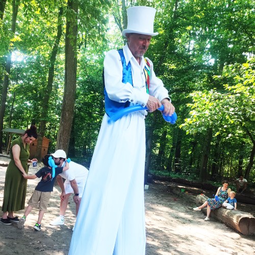 27.06.2026 Sommerfest Kita Brandenbusch Stelzenläufer Comedy Walk Act