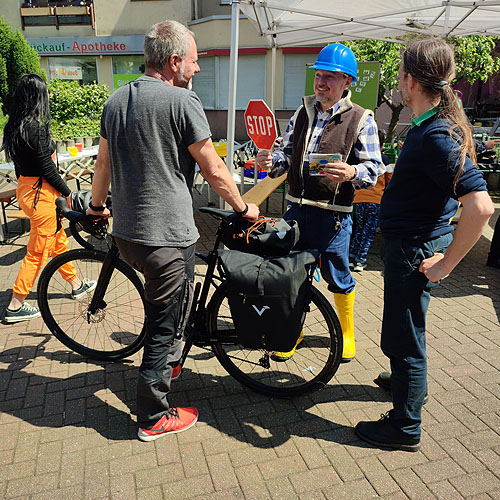 Bauarbeter Walkact Comedy Bochum