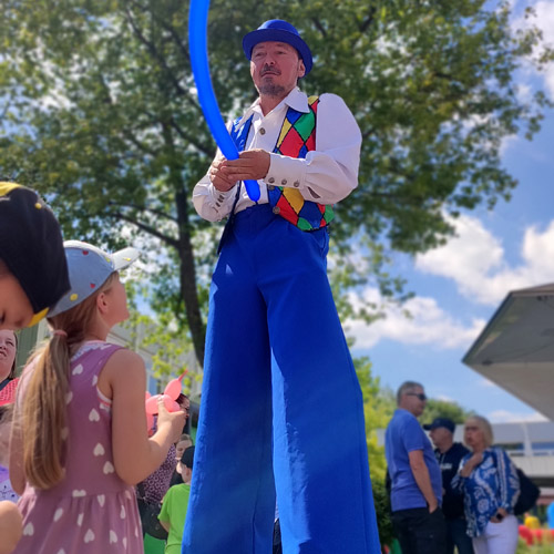 Witten Stelzenläufer Luftballontiere Pferdebachstrasse